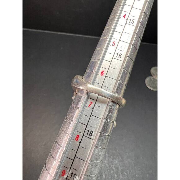 Sterling silver fungi coral ring size 7 - Picture 10 of 11